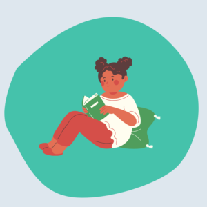 Child Reading Icon