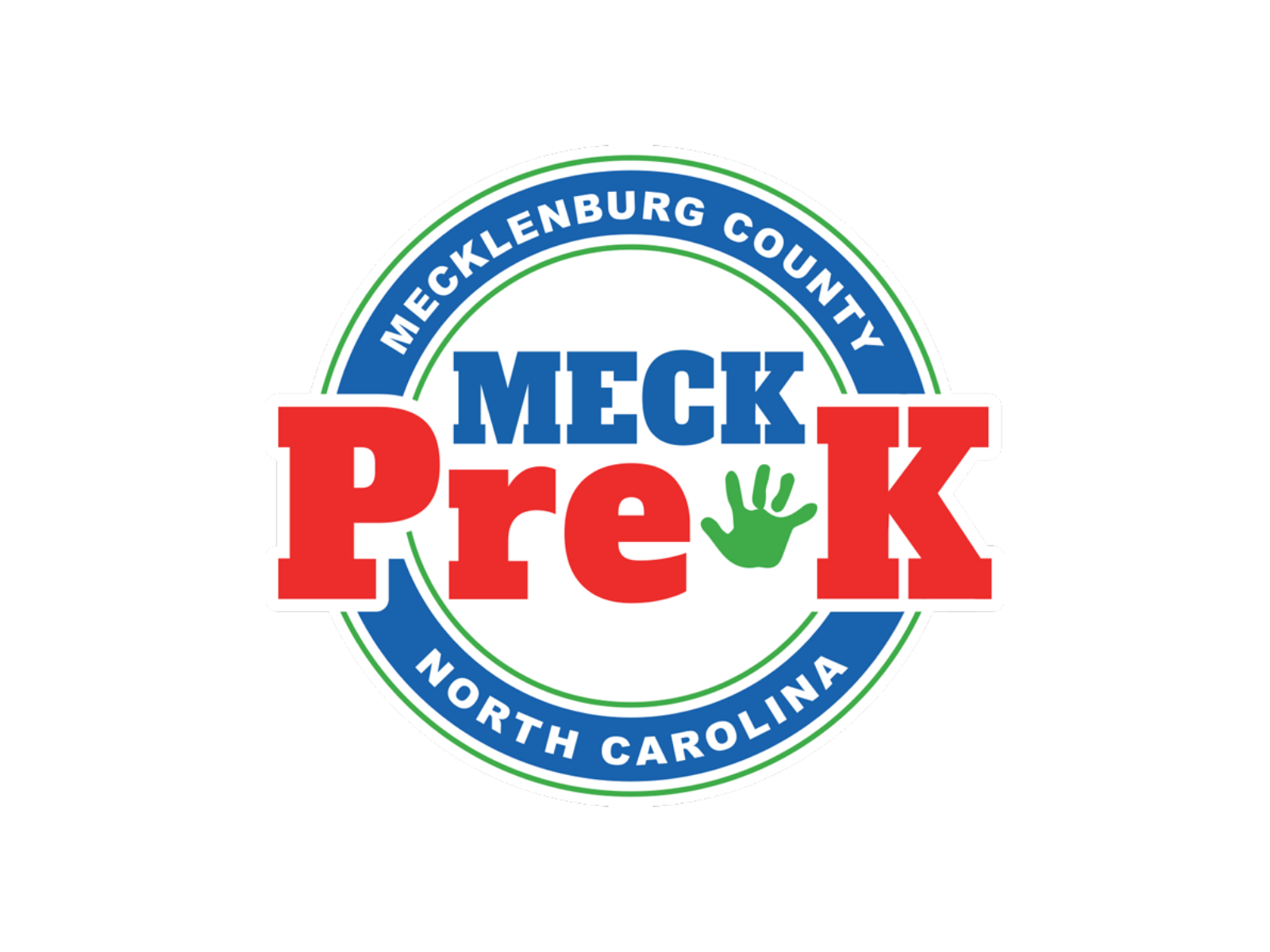 Mecklenburg County PreK Meck PreK logo.